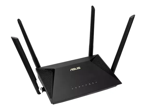 Рутер, Asus Wireless Router,RT-AX1800U, AX1800, Dual-Band, Dual-Core 880MHz CPU, 128MB/256MB, Gigabit, AiProtection Classic, Traditional QoS, VPN server/client, IPTV, OFDMA, MU-MIMO, Beamforming, AiMesh,Black - image 1