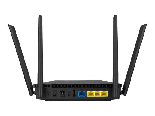 Рутер, Asus Wireless Router,RT-AX1800U, AX1800, Dual-Band, Dual-Core 880MHz CPU, 128MB/256MB, Gigabit, AiProtection Classic, Traditional QoS, VPN server/client, IPTV, OFDMA, MU-MIMO, Beamforming, AiMesh,Black - image 2