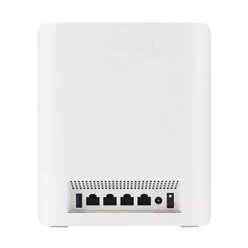 Меш система, Asus Mesh WiFi system, ZenWiFi BT8 1PK, BE14000, Tri-Band, coverage up to 280m2, Tri-Core 1.8GHz CPU, 128MB/1GB Flash/RAM, 2.5G dual-port, Smart Home Master SSIDs, AiProtection Pro, Adaptive QoS, VPN server/client, IPTV, OFDMA, AiMesh,White - image 4