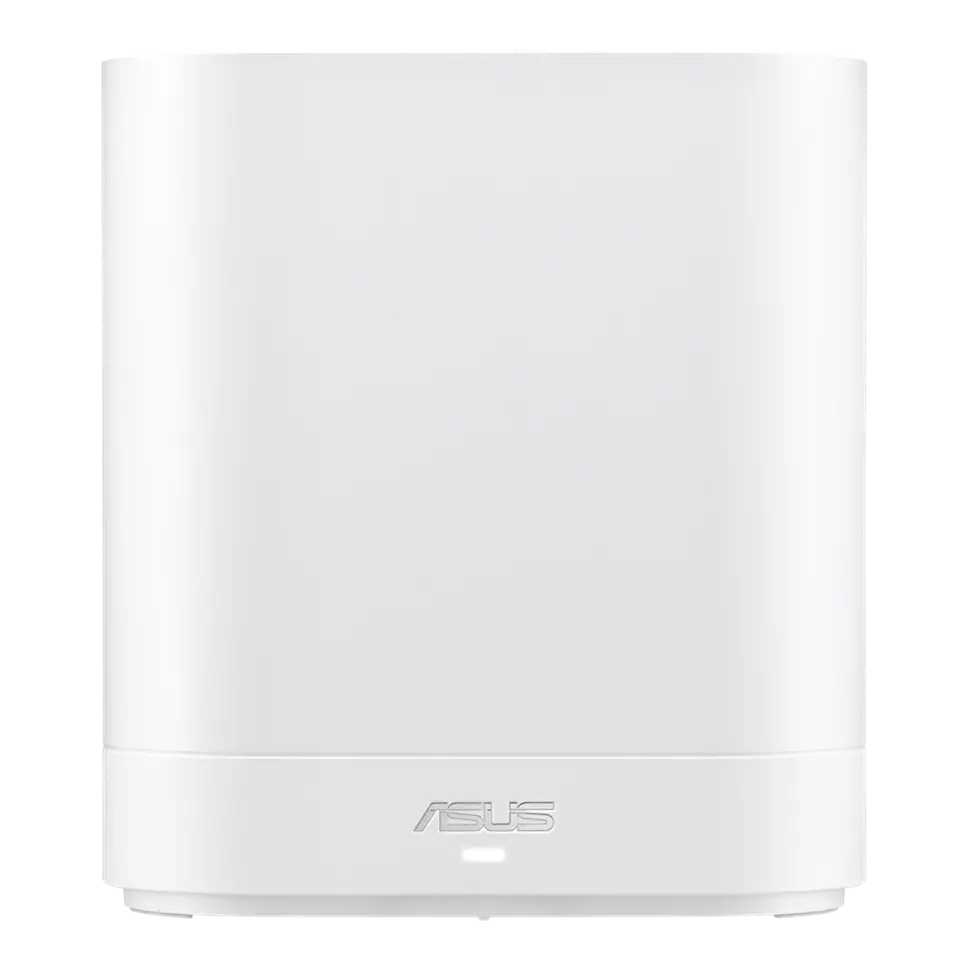 Меш система, Asus Business Mesh WiFi system, ExpertWiFi EBM68 1PK, AX7800, Tri-Band, Quad-Core 1.7GHz CPU, 256MB/1GB Flash/RAM, 2.5G port, OFDMA, Beamforming, 8 SSIDs, customize guest portal, Commercial-Grade Network Security & VPN, wall mounting, White