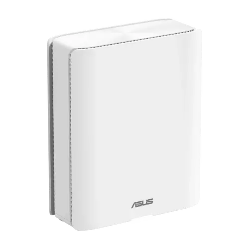 Меш система, Asus Mesh WiFi system, ZenWiFi BQ16 2PK, BE25000, Quad-Band, up to 740m2, Quad-Core 2.6GHz CPU, 256MB/2GB Flash/RAM, 10G dual-port, Smart Home Master SSIDs, AiProtection Pro, Adaptive QoS, VPN server/client, IPTV, OFDMA, Beamforming, AiMesh, 4G&5G, White - image 1