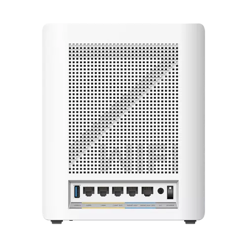 Меш система, Asus Mesh WiFi system, ZenWiFi BQ16 2PK, BE25000, Quad-Band, up to 740m2, Quad-Core 2.6GHz CPU, 256MB/2GB Flash/RAM, 10G dual-port, Smart Home Master SSIDs, AiProtection Pro, Adaptive QoS, VPN server/client, IPTV, OFDMA, Beamforming, AiMesh, 4G&5G, White - image 4