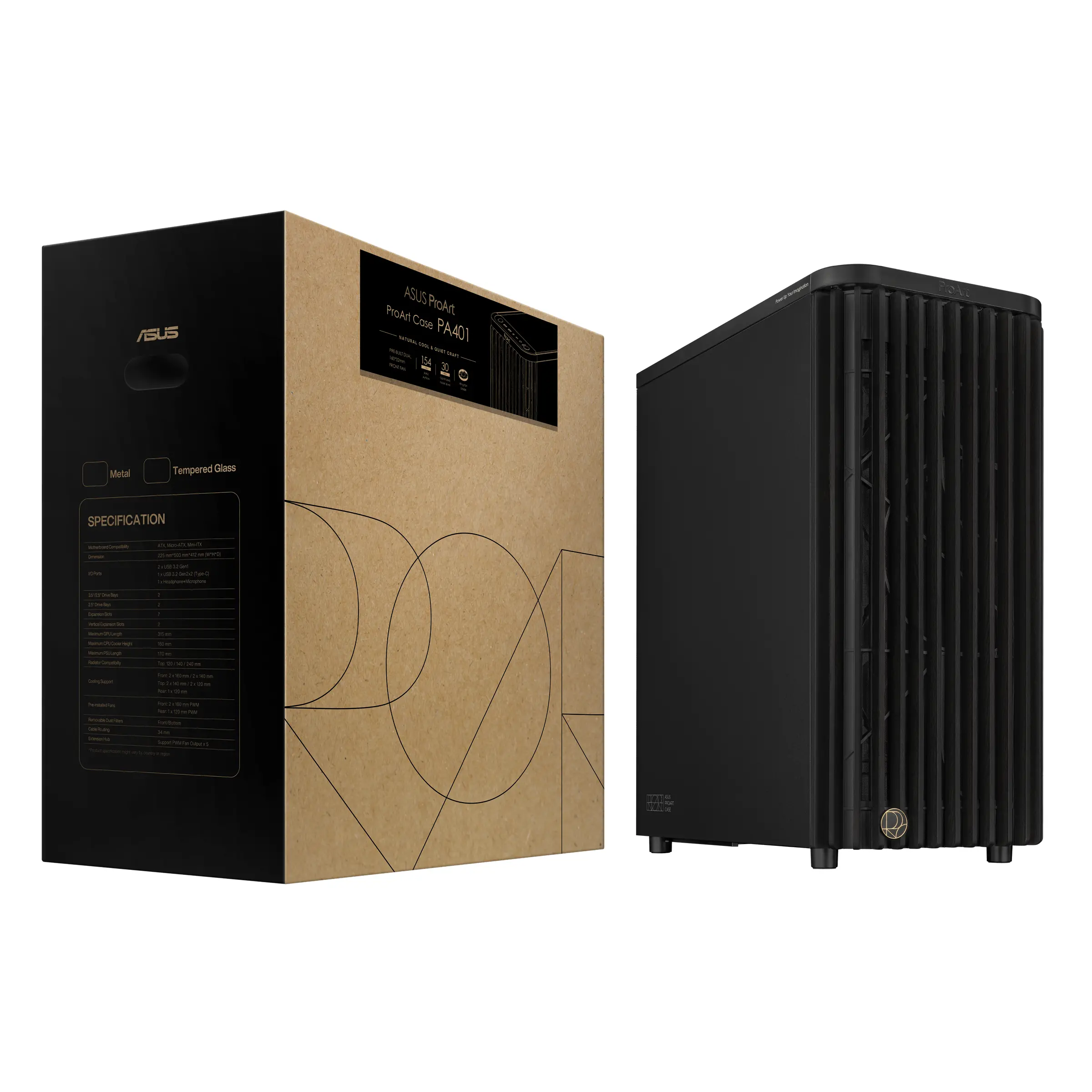Кутия ASUS ProArt PA401 Wood Edition - Metal Panel - image 15