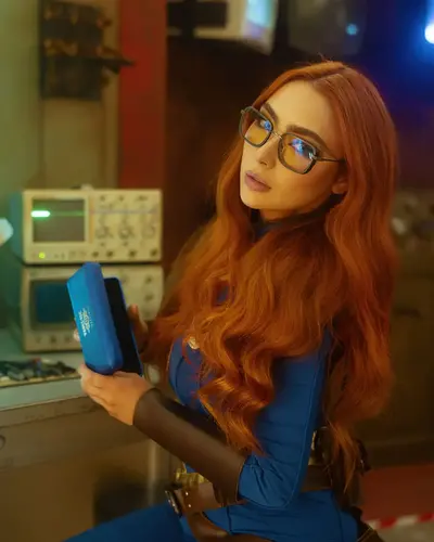 Геймърски очила GUNNAR Fallout Vault 33 Gunmetal/Olive - Amber - image 1