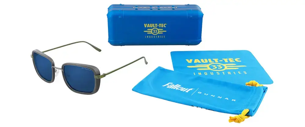Γυαλιά gaming GUNNAR Fallout Vault 33 Gunmetal/Olive - Sun - image 2
