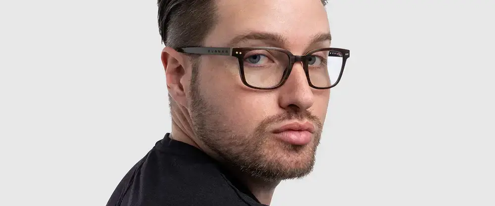 Компютърни очила GUNNAR Muir Ebony (wood), Clear Pro - image 1