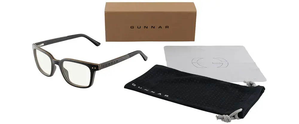 Компютърни очила GUNNAR Muir Ebony (wood), Clear Pro - image 5