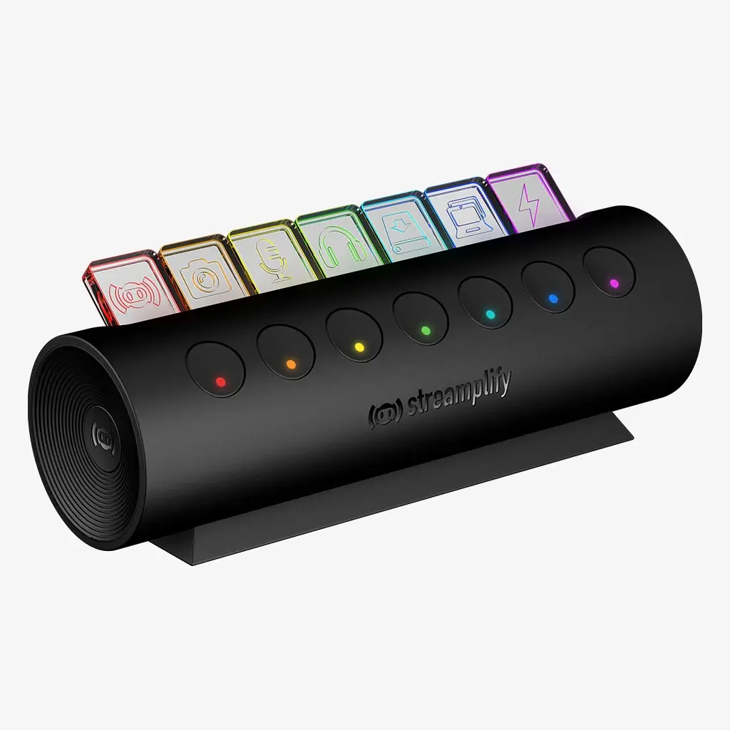 Streamplify hub/deck streaming Streaming HUB CTRL 7 RGB - 7 x USB-A - SPUH-HC71217.11