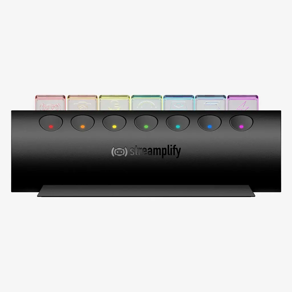 Streamplify стрийминг хъб/дек Streaming HUB CTRL 7 RGB - 7 x USB-A - SPUH-HC71217.11 - image 1