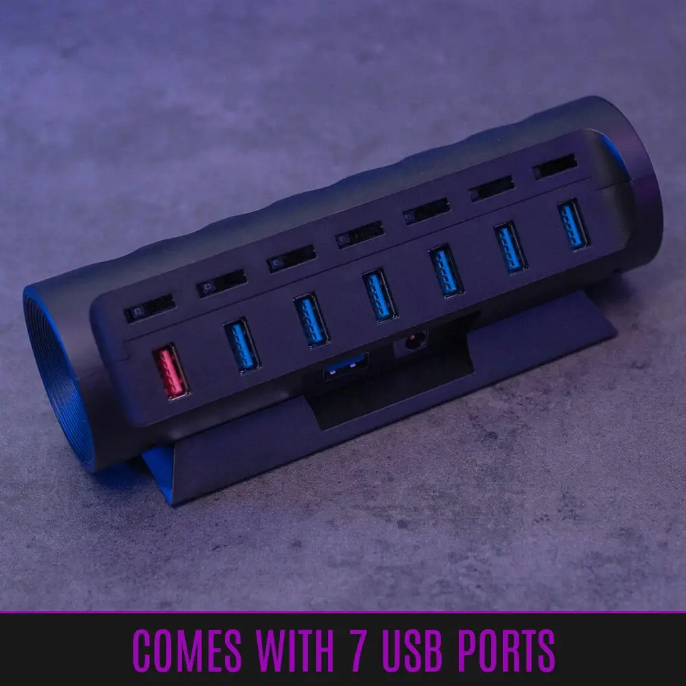 Streamplify стрийминг хъб/дек Streaming HUB CTRL 7 RGB - 7 x USB-A - SPUH-HC71217.11 - image 16