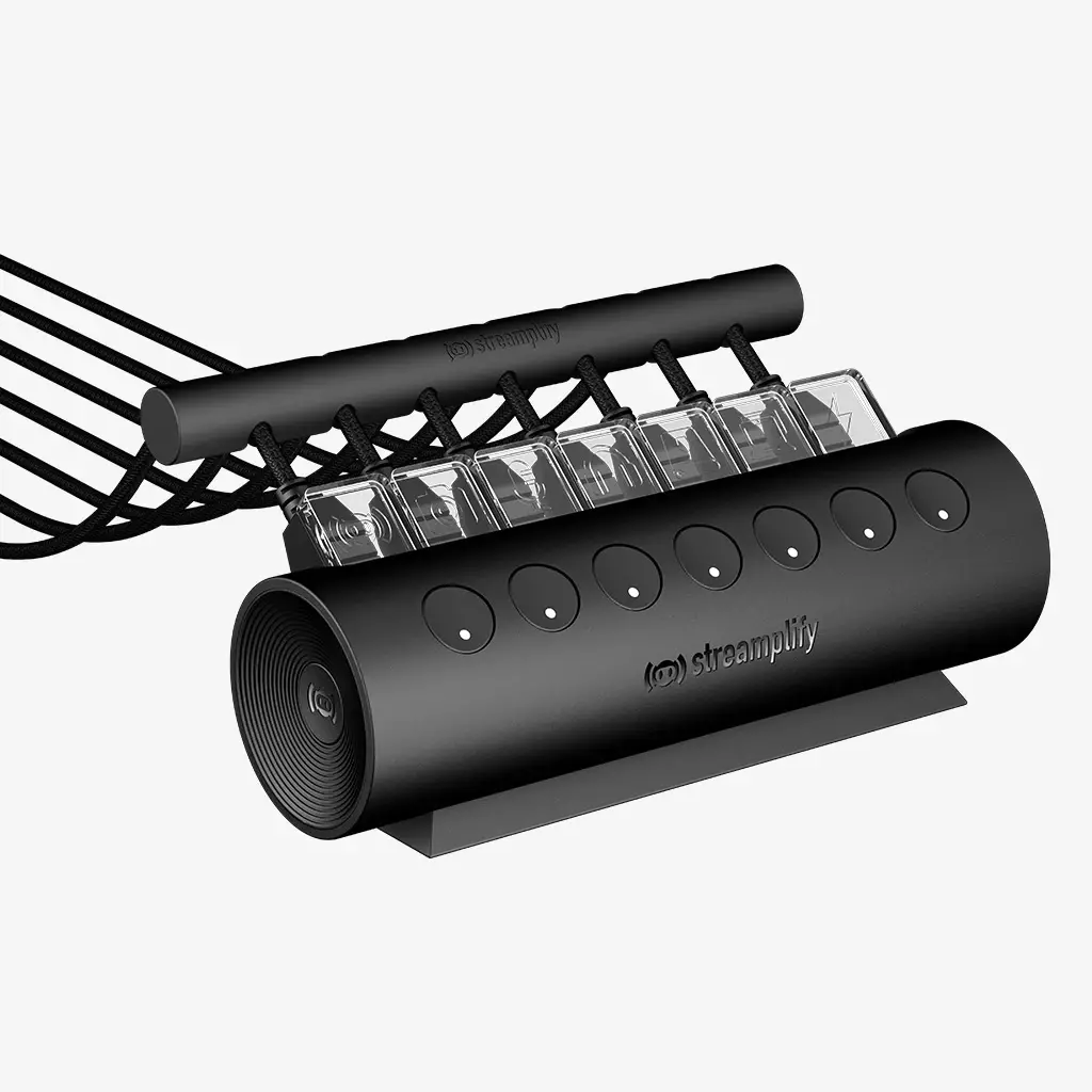 Streamplify стрийминг хъб/дек Streaming HUB CTRL 7 RGB - 7 x USB-A - SPUH-HC71217.11 - image 5