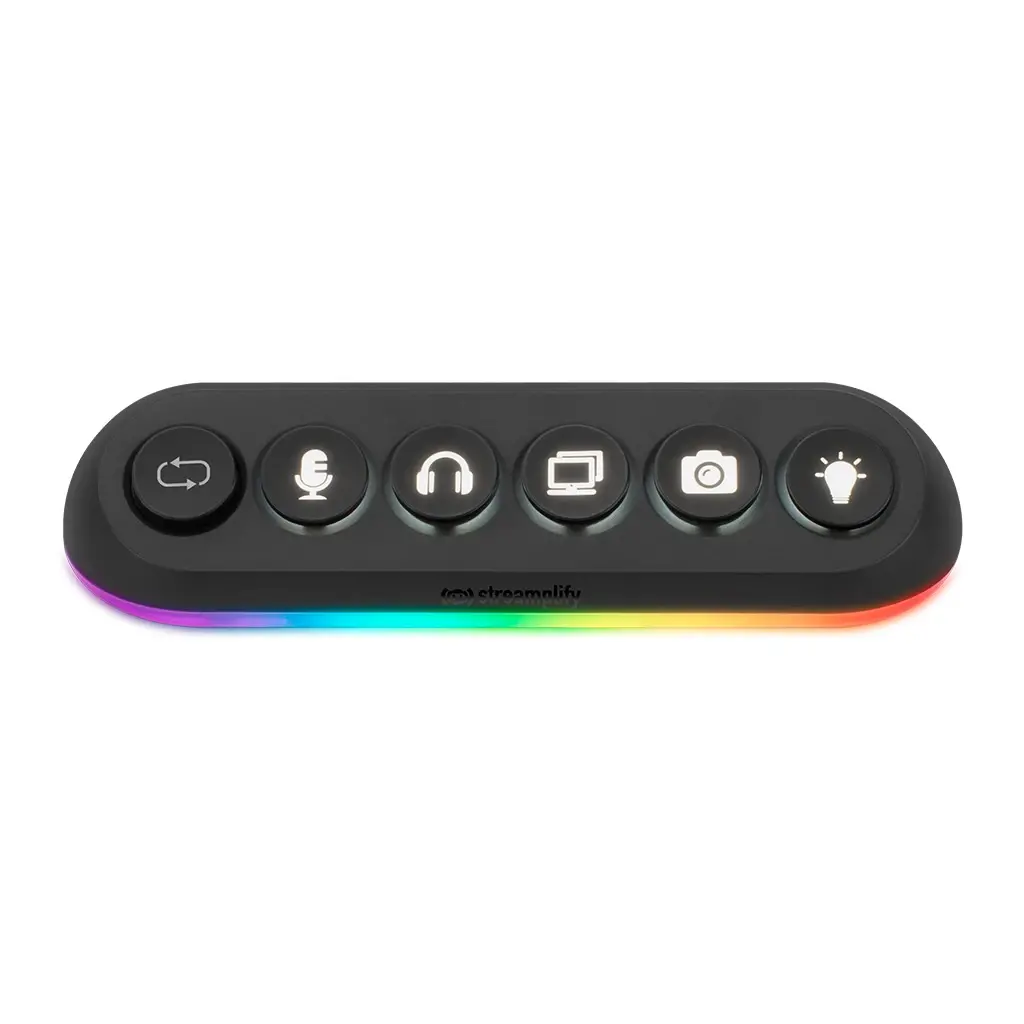 Streamplify hub/deck de streaming Streaming HUB DECK 5 RGB - 5 x USB-A - SPUH-HD51217.11