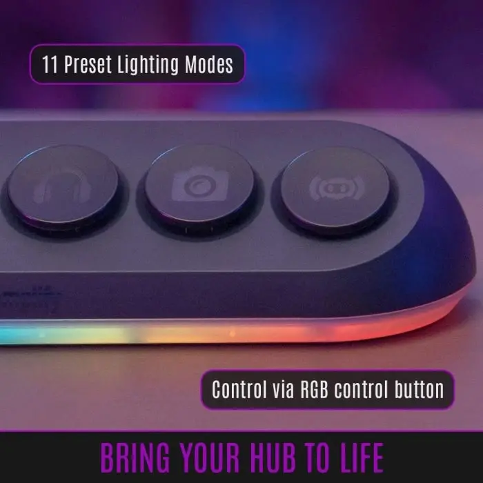 Streamplify стрийминг хъб/дек Streaming HUB DECK 5 RGB - 5 x USB-A - SPUH-HD51217.11 - image 17