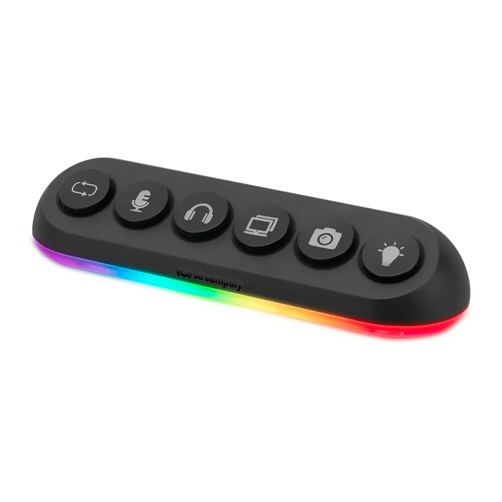Streamplify стрийминг хъб/дек Streaming HUB DECK 5 RGB - 5 x USB-A - SPUH-HD51217.11 - image 2
