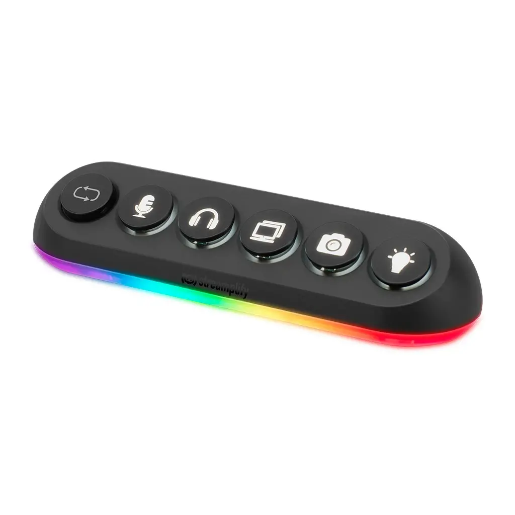 Streamplify стрийминг хъб/дек Streaming HUB DECK 5 RGB - 5 x USB-A - SPUH-HD51217.11 - image 3
