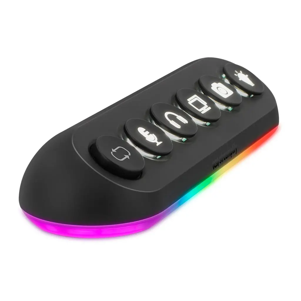 Streamplify стрийминг хъб/дек Streaming HUB DECK 5 RGB - 5 x USB-A - SPUH-HD51217.11 - image 5