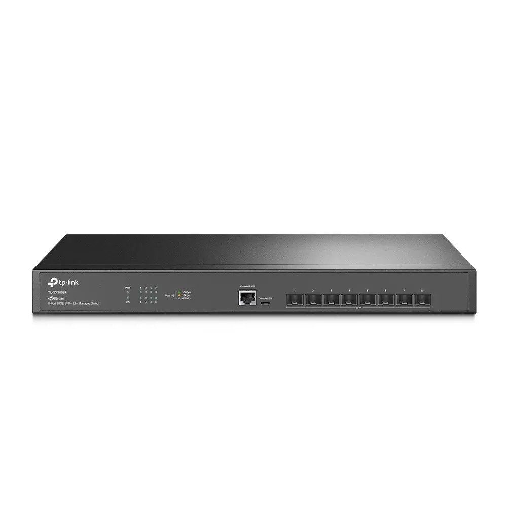 Omada 8-Port 10GE SFP+ L2+ Managed Switch