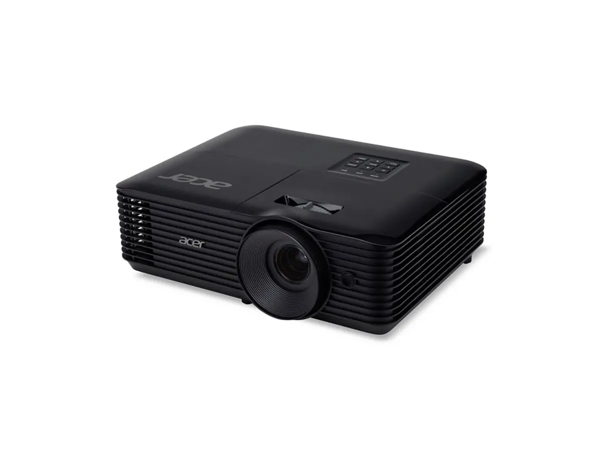Мултимедиен проектор, Acer Projector X139, DLP, WXGA (1280x800), 5000 ANSI Lumens, 20 000:1, 1.1x, 3D ready, HDMI 1.4x2, VGA in/out, USB (Type A), RCA, RS232, Audio in/out, Auto Keystone, Speaker 1x3W, 2.8kg, 2Y, Black - image 2
