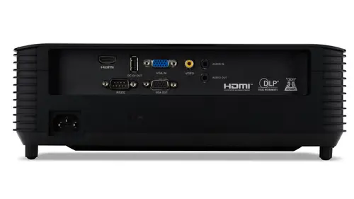 Мултимедиен проектор, Acer Projector X139, DLP, WXGA (1280x800), 5000 ANSI Lum, 20 000:1, 1.3x, 3D ready, VGA in/out, 2xHDMI, RCA, Audio in/out, USB type A (5V/1A), RS232, Lamp life up to 15000h, Auto Keystone, Speaker 1x3W, 2.8kg, Black - image 5