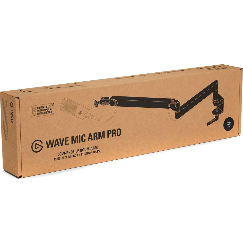 Βραχίονας μικροφώνου Elgato Wave Mic Arm Pro - Μαύρο - image 3