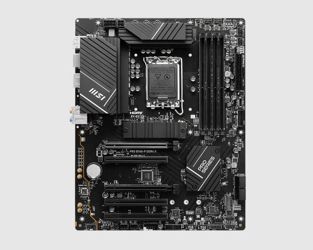 Дънна платка, MSI PRO B760-P II - image 2