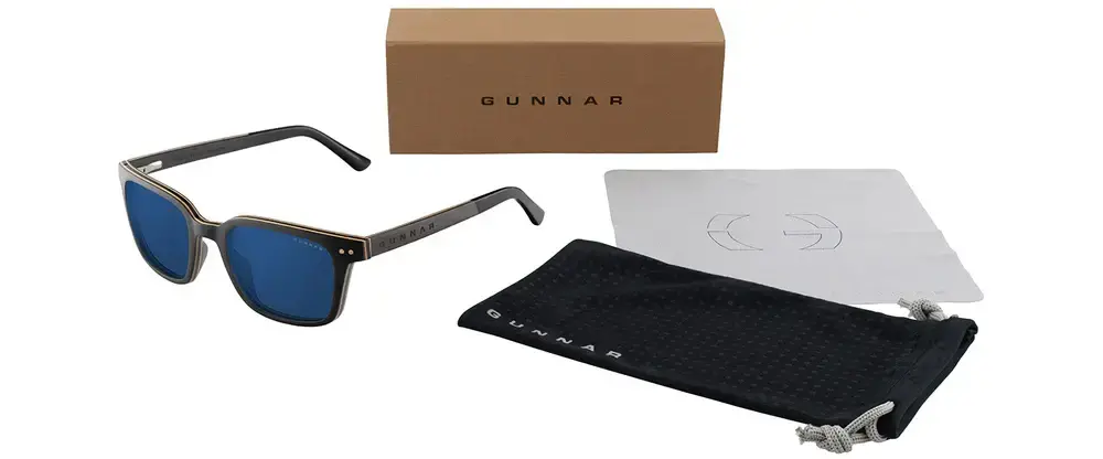 Компютърни очила GUNNAR Muir Ebony (wood), Sun - image 3