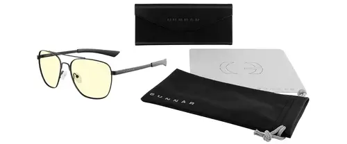 Компютърни очила GUNNAR Mustang Onyx, Amber - image 6