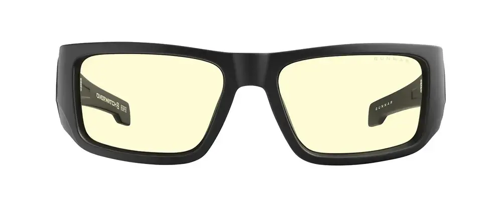 Компютърни очила GUNNAR Overwatch Reaper Black Ash - Amber