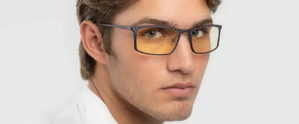 Компютърни очила GUNNAR Plaid Graphite - Amber - image 1