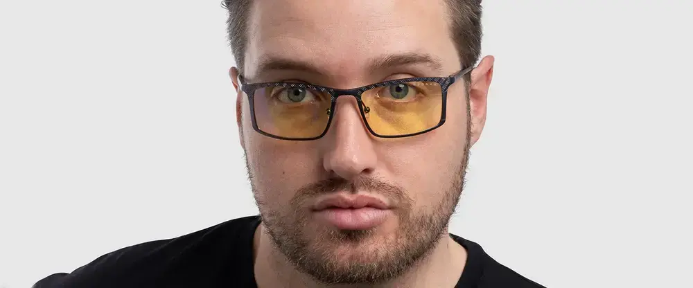 Компютърни очила GUNNAR Plaid Graphite - Amber - image 2