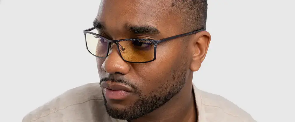 Компютърни очила GUNNAR Plaid Graphite - Amber - image 3