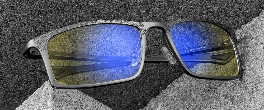 Компютърни очила GUNNAR Plaid Graphite - Amber - image 5