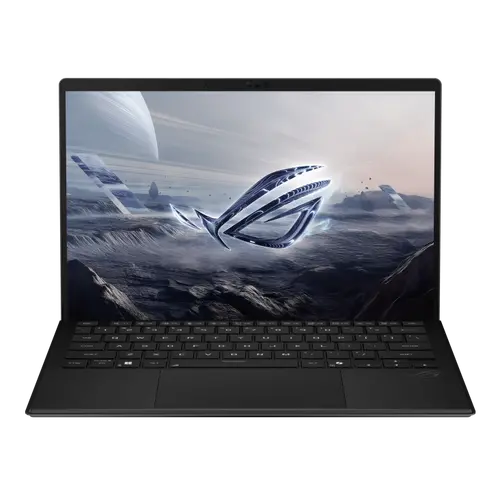 Лаптоп, Asus ROG Flow Z13 GZ302EA-RU011X, AMD STRIX HALO-16C/BGA, 13.4" 2.5K (2560 x 1600, WQXGA) 16:10 ,180Hz,32 LPDDR5X (24 onBD) , 1TB M.2 G4SSD,AMD Radeon Graphics, WiFi 7, Backlit Chiclet Keyboard ,Windows 11 Pro, Off Black +Stylus