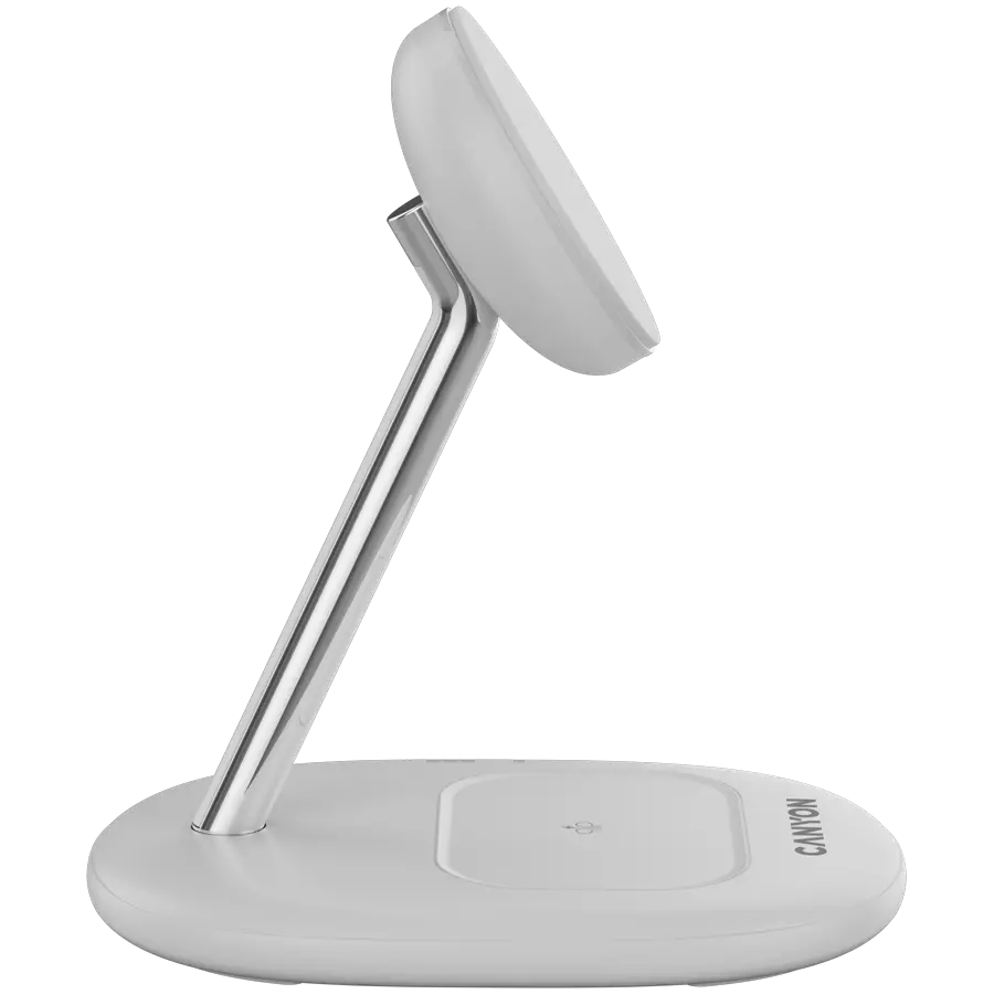 CANYON wireless charger WCS-205 15W Qi2 2in1 White - image 5