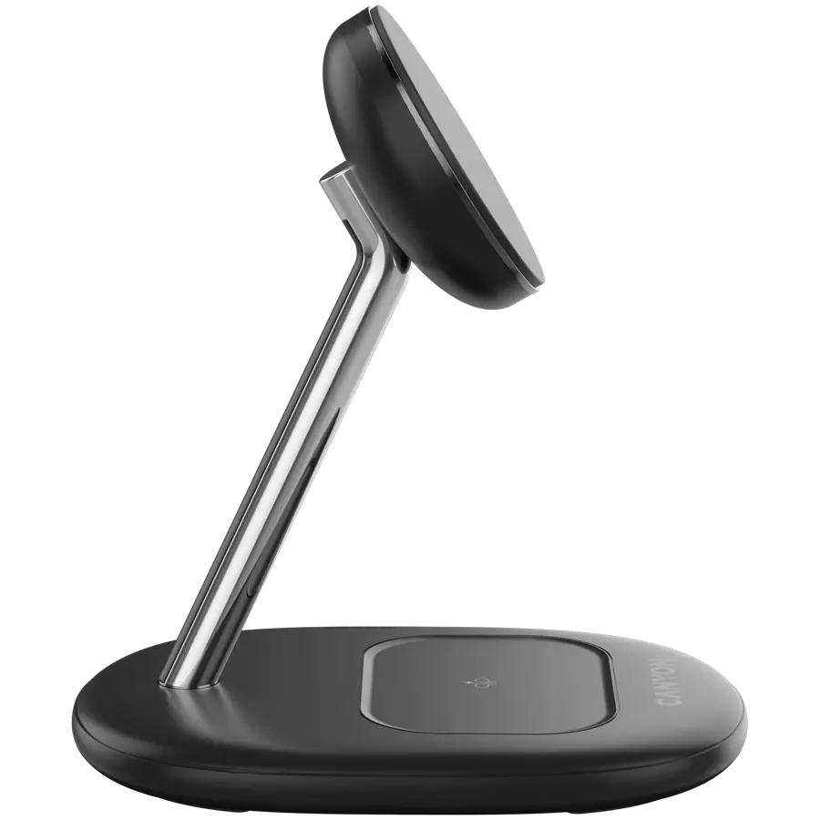 CANYON wireless charger WCS-205 15W Qi2 2in1 Black - image 5