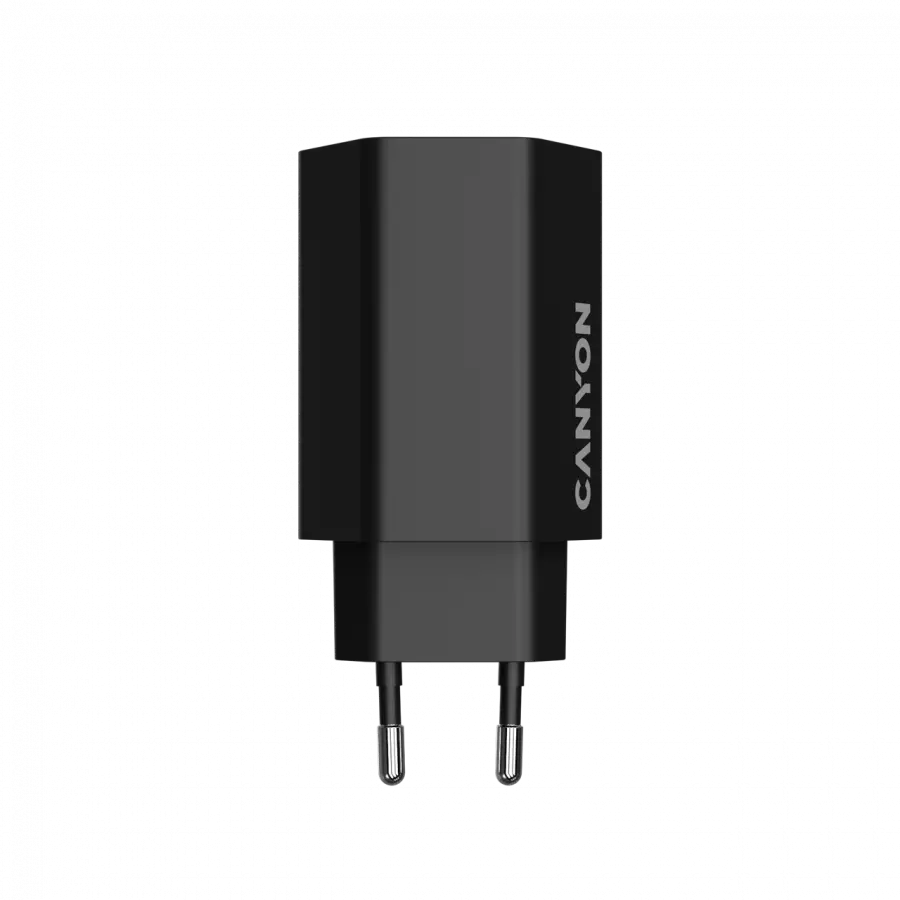 CANYON charger HEXAGON 65 GaN 65W 2xPD 1xQC EU Black - image 3
