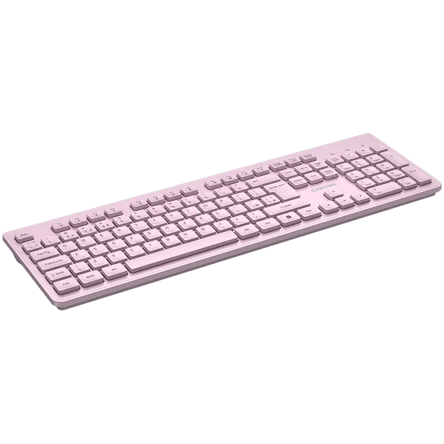 CANYON keyboard HKB-W01 UK/US AAA Wireless Pink - image 4