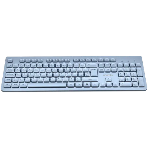 CANYON keyboard HKB-W01 UK/US AAA Wireless Blue - image 1