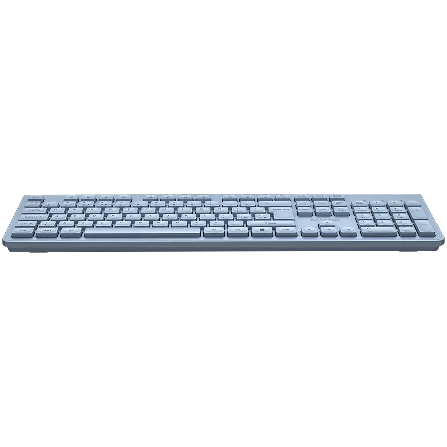 CANYON keyboard HKB-W01 UK/US AAA Wireless Blue - image 2
