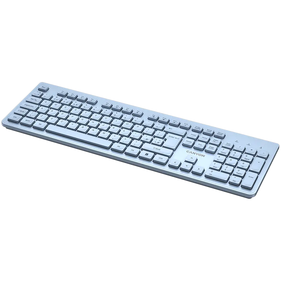 CANYON keyboard HKB-W01 UK/US AAA Wireless Blue - image 3