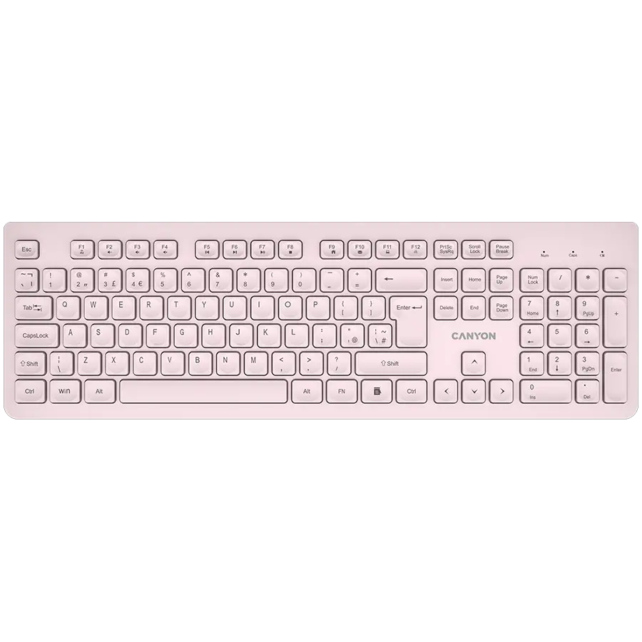 CANYON keyboard HKB-W01 UK/US AAA Wireless Beige