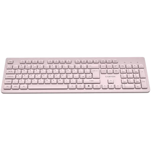 CANYON keyboard HKB-W01 UK/US AAA Wireless Beige - image 1