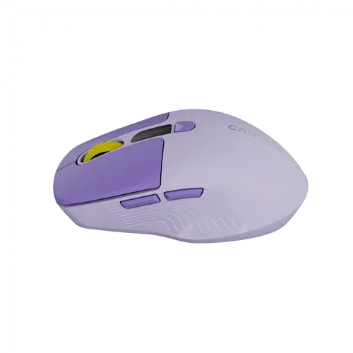 CANYON mouse MW-26 LCD Silent Dual Mode Wireless Violet - image 1