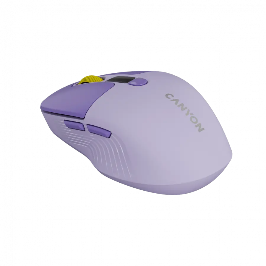 CANYON mouse MW-26 LCD Silent Dual Mode Wireless Violet - image 2