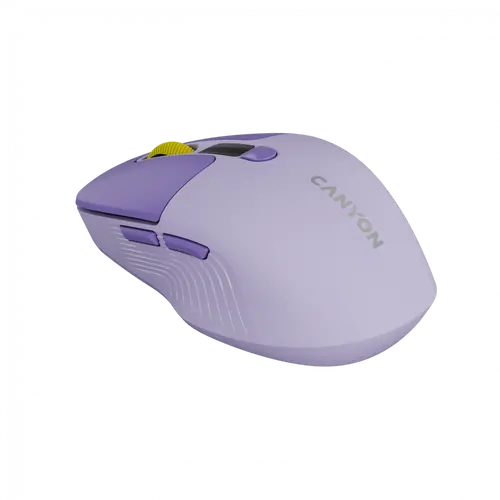CANYON mouse MW-26 LCD Silent Dual Mode Wireless Violet - image 2