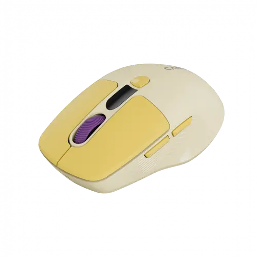 CANYON mouse MW-26 LCD Silent Dual Mode Wireless Yellow - image 1