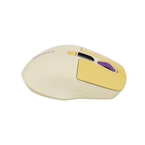 CANYON mouse MW-26 LCD Silent Dual Mode Wireless Yellow - image 4