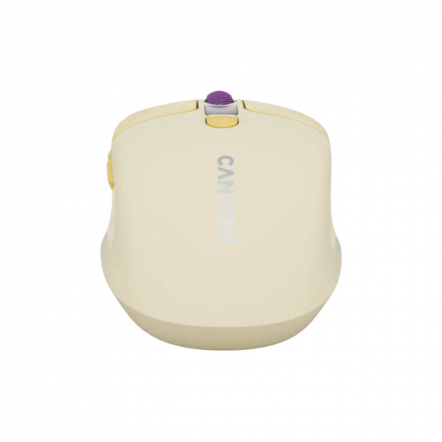 CANYON mouse MW-26 LCD Silent Dual Mode Wireless Yellow - image 6