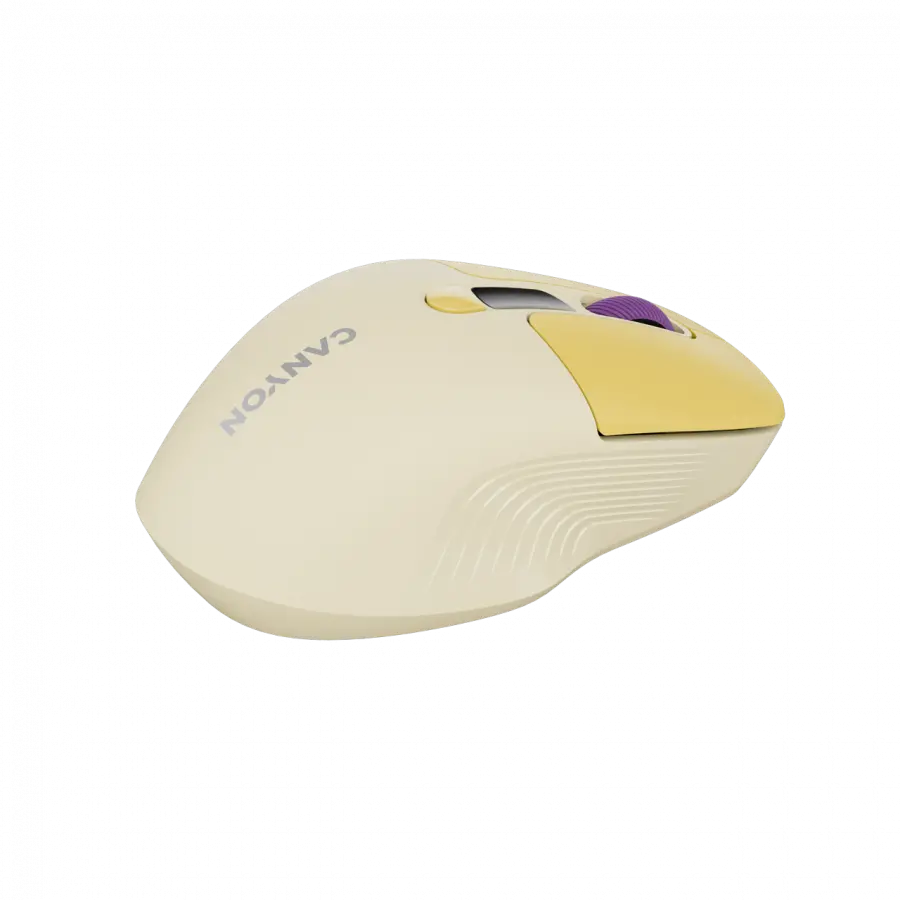 CANYON mouse MW-26 LCD Silent Dual Mode Wireless Yellow - image 7