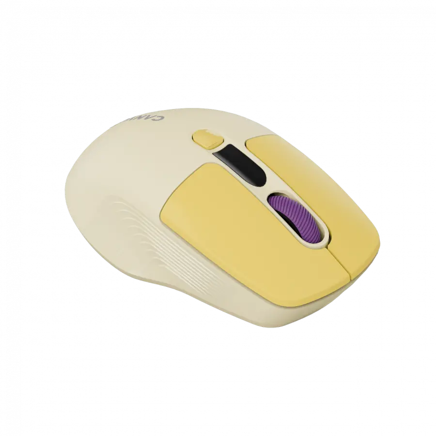 CANYON mouse MW-26 LCD Silent Dual Mode Wireless Yellow - image 8